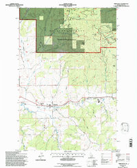 Princeton 1994 topographic map thumbnail