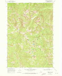 Profile Gap 1969 topographic map thumbnail