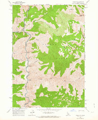 Puddin Mtn topographic map thumbnail