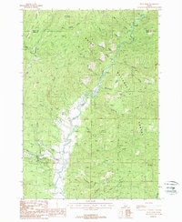 Pyle Creek 1988 topographic map thumbnail