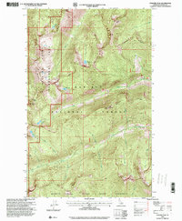 Pyramid Peak 1996 topographic map thumbnail