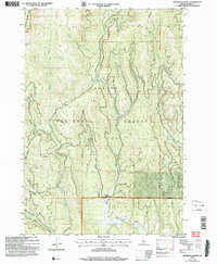 Railroad Saddle 2004 topographic map thumbnail