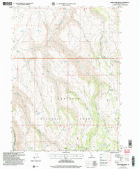 Rams Horn Ridge 2001 topographic map thumbnail