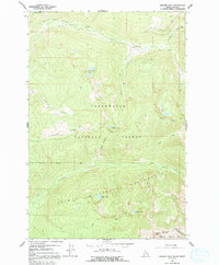Ranger Peak 1964 topographic map thumbnail