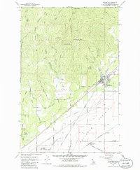 Rathdrum 1961 topographic map thumbnail