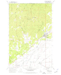 Rathdrum 1961 topographic map thumbnail