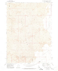 Rattlesnake Butte 1972 topographic map thumbnail