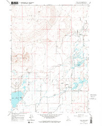 Rays Lake 1964 topographic map thumbnail