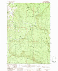 Reas Pass 1986 topographic map thumbnail