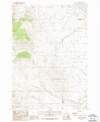 Red Hills 1987 topographic map thumbnail