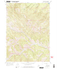 Red Ridge 1966 topographic map thumbnail