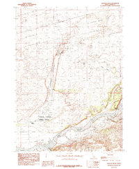 Register Rock 1984 topographic map thumbnail