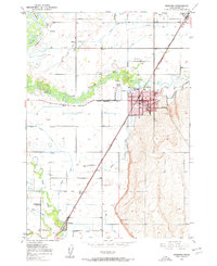 Rexburg 1949 topographic map thumbnail