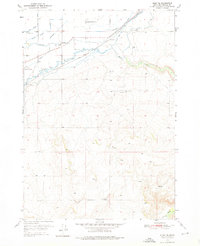 Rigby SE 1950 topographic map thumbnail