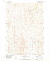 Riley Butte 1970 topographic map thumbnail