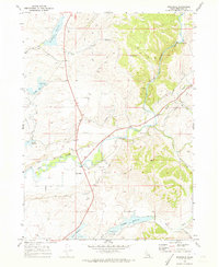 Riverdale 1969 topographic map thumbnail