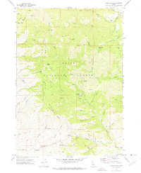 Robie Creek 1972 topographic map thumbnail