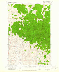 Robinson Lake 1960 topographic map thumbnail