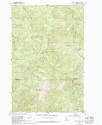 Rochat Peak 1950 topographic map thumbnail