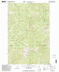 Rochat Peak 1996 topographic map thumbnail
