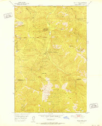 Rochat Peak 1952 topographic map thumbnail