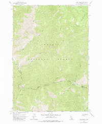 Rock Creek 1963 topographic map thumbnail