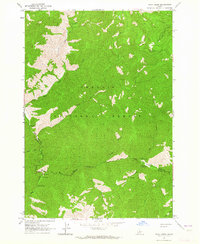 Rock Creek 1963 topographic map thumbnail