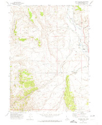 Rockland West 1971 topographic map thumbnail
