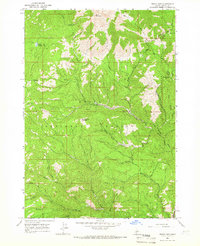 Rocky Bar 1964 topographic map thumbnail