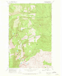 Roman Nose 1967 topographic map thumbnail