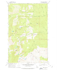 Roman Nose 1967 topographic map thumbnail