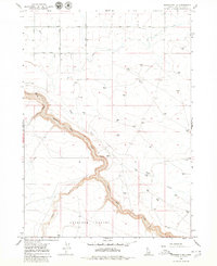 Roseworth NE 1979 topographic map thumbnail