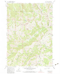 Ross Peak 1964 topographic map thumbnail