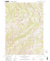 Ross Peak 1964 topographic map thumbnail