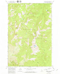 Running Lake 1966 topographic map thumbnail