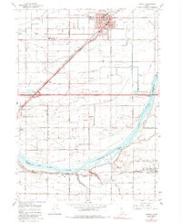 Rupert 1964 topographic map thumbnail