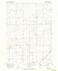 Rupert NW 1964 topographic map thumbnail