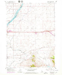 Rupert SE 1964 topographic map thumbnail