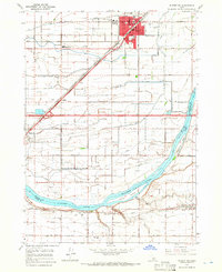 Rupert SW topographic map thumbnail