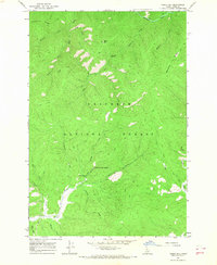 Sable Hill 1966 topographic map thumbnail