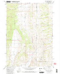 Sage Valley 1980 topographic map thumbnail