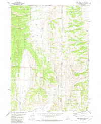 Sage Valley 1980 topographic map thumbnail