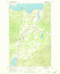 Sagle 1968 topographic map thumbnail