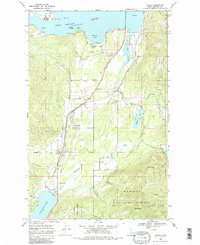 Sagle 1968 topographic map thumbnail