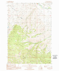 Sal Mountain 1989 topographic map thumbnail