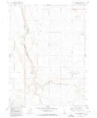 Salls Crossing 1979 topographic map thumbnail