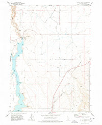 Salmon Butte 1977 topographic map thumbnail