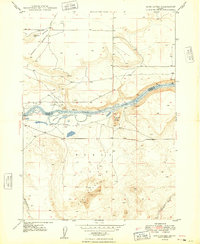 Sand Dunes topographic map thumbnail