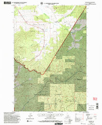 Sanders 1994 topographic map thumbnail
