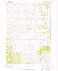 Sawmill Creek 1971 topographic map preview